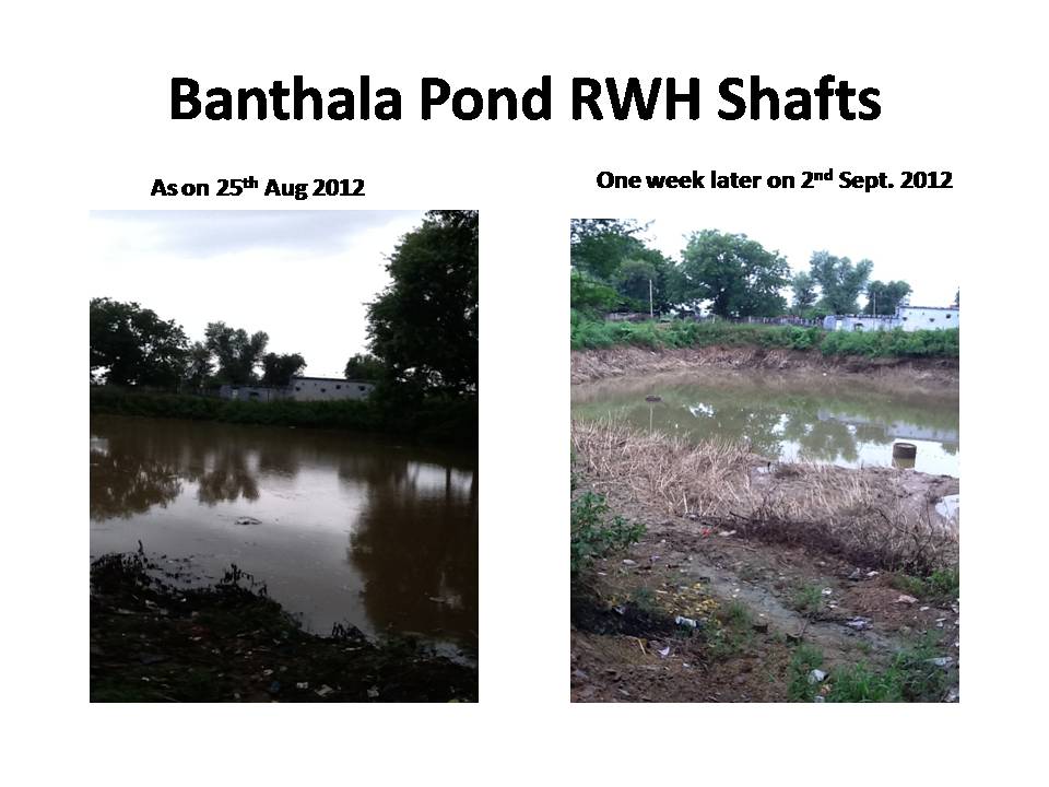 Banthala Pond Rain Water Harvesting