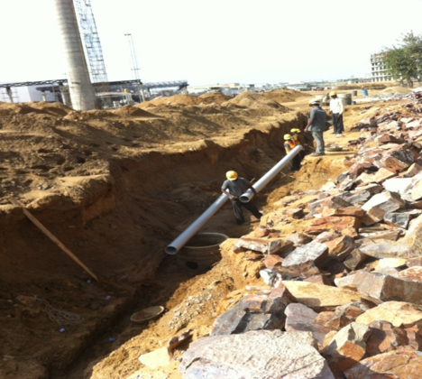 Inter-connecting Rainwater Harvesting Shafts